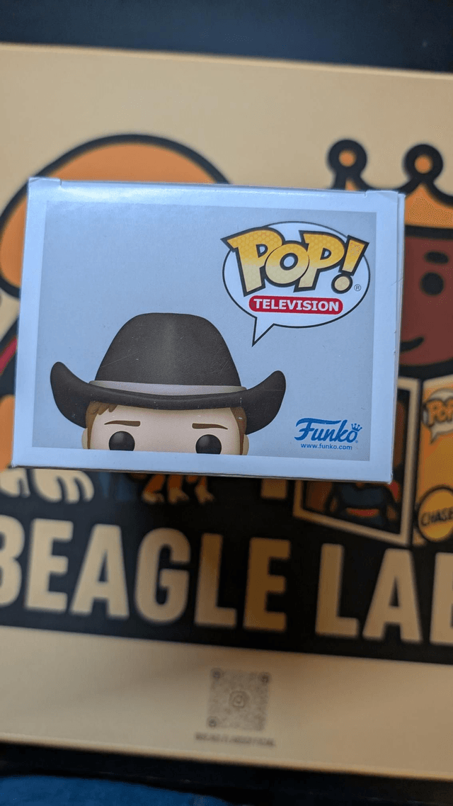 Funko Pop Yellowstone Kayce Dutton 1363 Signed By Luke Grimes with JSA COA (Sticker Only)