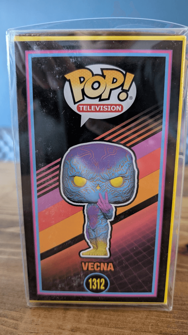 Funko Pop Stranger Things Vecna 1312 Signed By The Duffer Brothers Ross & Matt with SWAU Authentication 