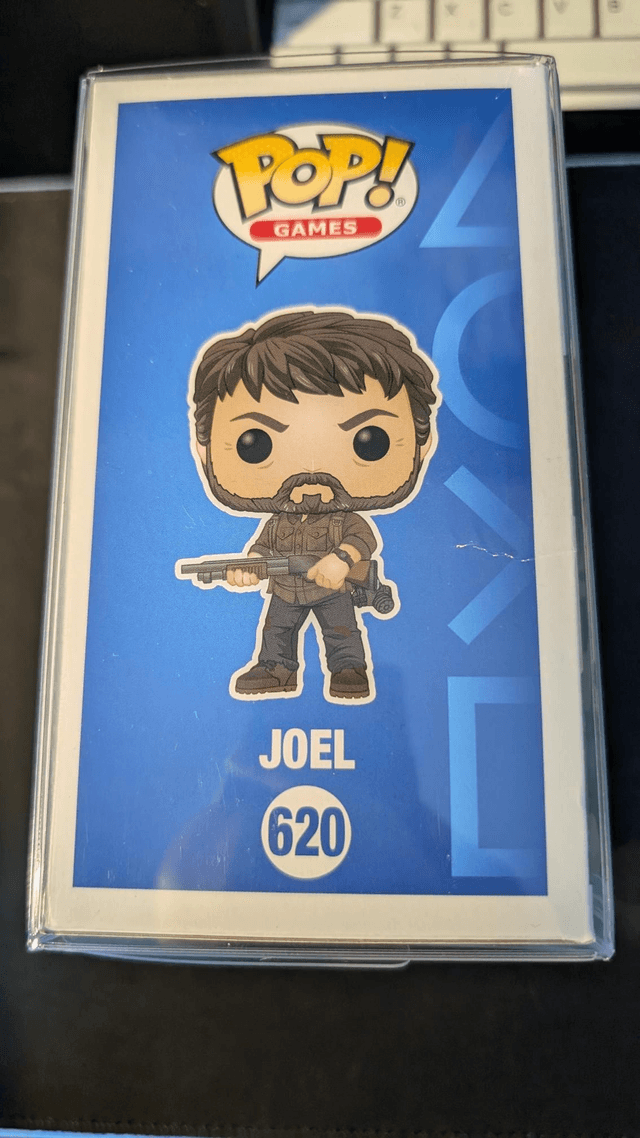 Funko Pop Playstation Joel The Last Of Us 620 with SWAU Authentication 