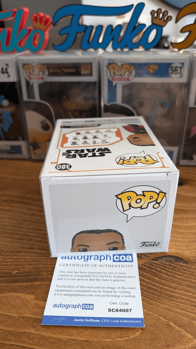 Funko Pop Star Wars Moff Gideon 380 signed by Giancarlo Esposito with ACOA