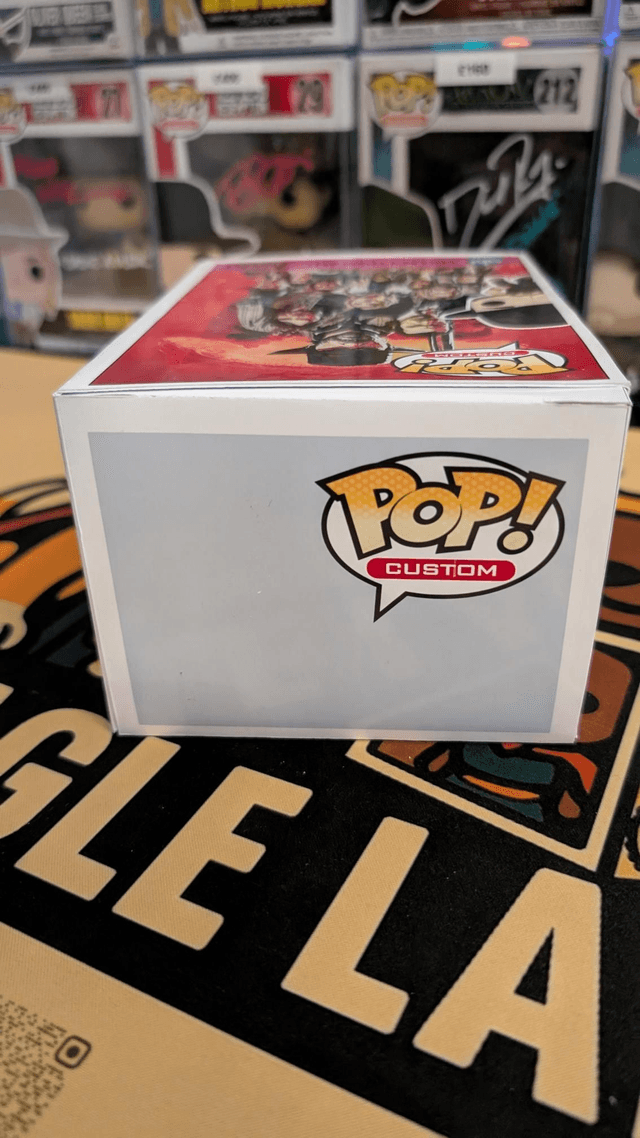 Custom Funko Pop Red Dead Redemption John Marston Signed by Rob Wiethoff with SWAU COA