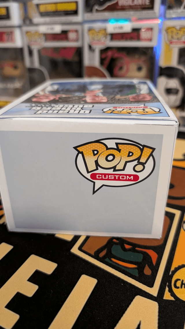 Custom Funko Pop GTA V Franklin Signed by Shawn Fonteno with SWAU COA