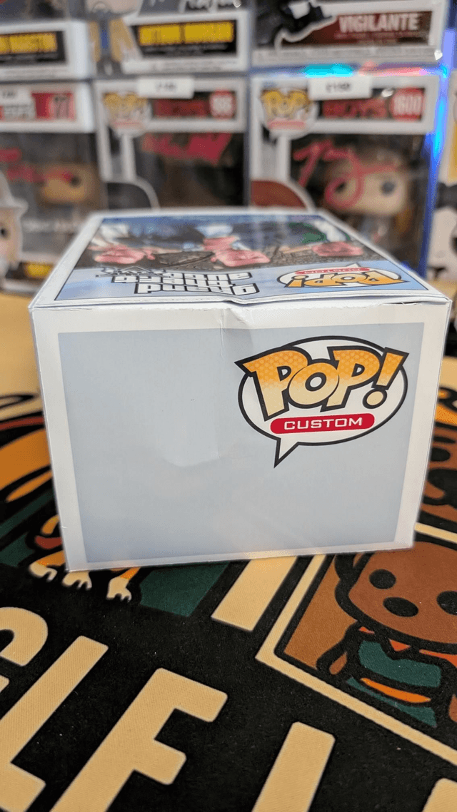Custom Funko Pop GTA V Michael Signed by Ned Luke With SWAU COA