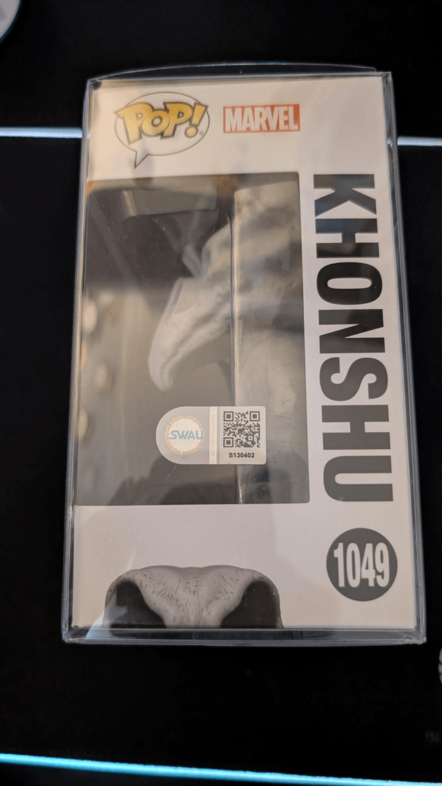Funko Pop Marvel Moon Knight Khonshu 1049 Signed by F Murray Abraham with SWAU Authentication 
