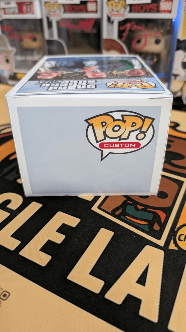 Custom Funko Pop GTA V Trevor Signed by Steven Ogg with SWAU COA