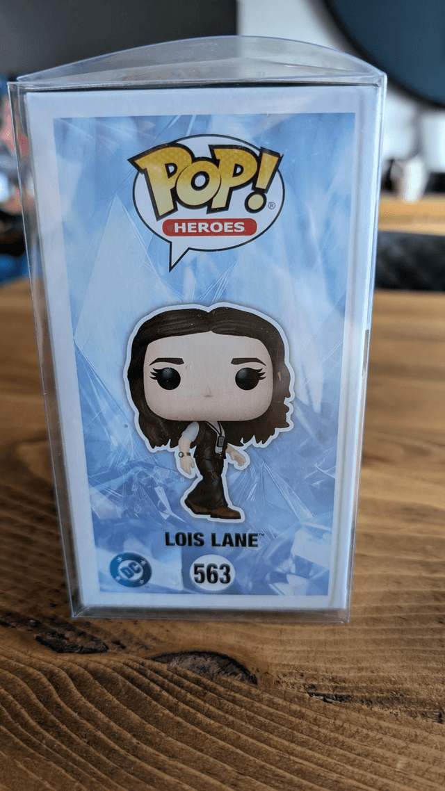 Funko Pop DC Superman Lois Lane 563 Signed by Rachel Brosnahan with Beckett Authentication