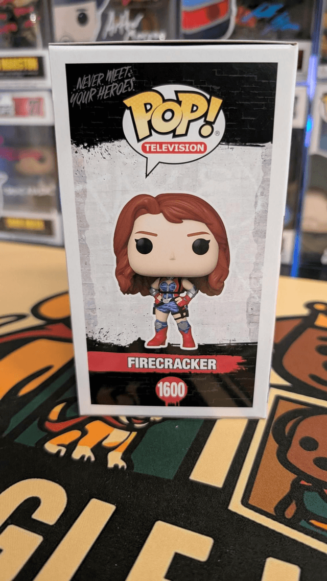 Funko Pop The Boys Firecracker 1600 Signed By Valorie Curry with SWAU COA