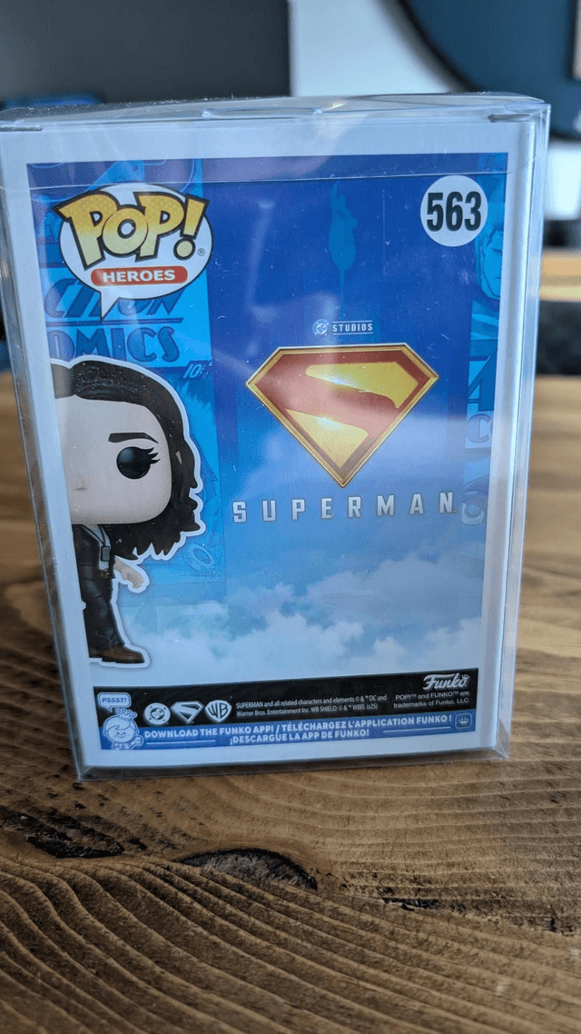 Funko Pop DC Superman Lois Lane 563 Signed by Rachel Brosnahan with Beckett Authentication