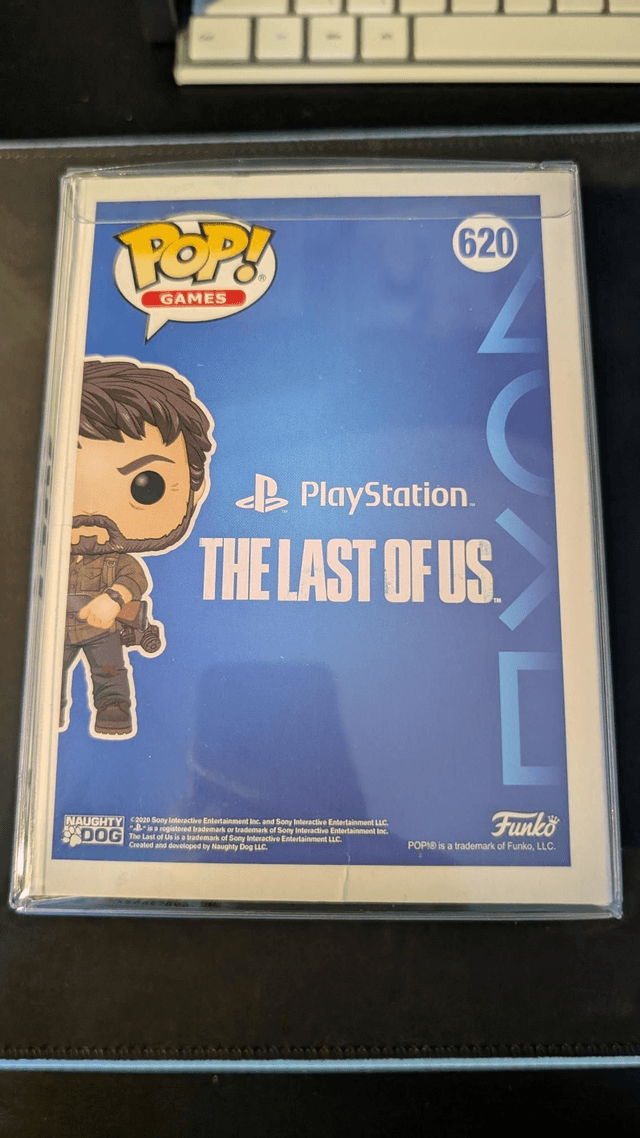 Funko Pop Playstation Joel The Last Of Us 620 with SWAU Authentication 