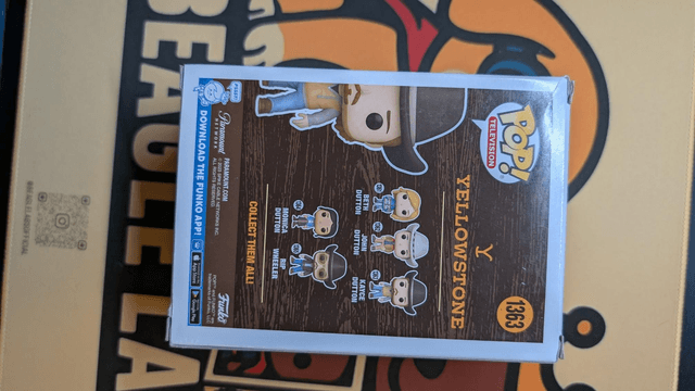 Funko Pop Yellowstone Kayce Dutton 1363 Signed By Luke Grimes with JSA COA (Sticker Only)