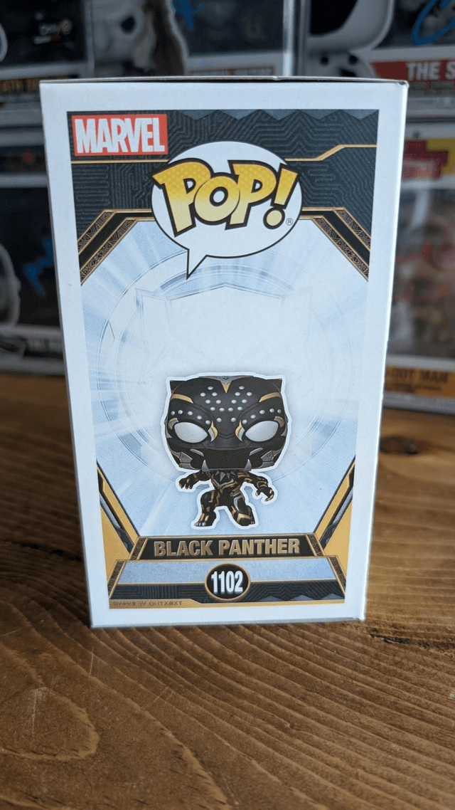 Funko Pop Marvel Black Panther Wakanda Forever 1102 Signed By Ryan Coogler with ACOA 