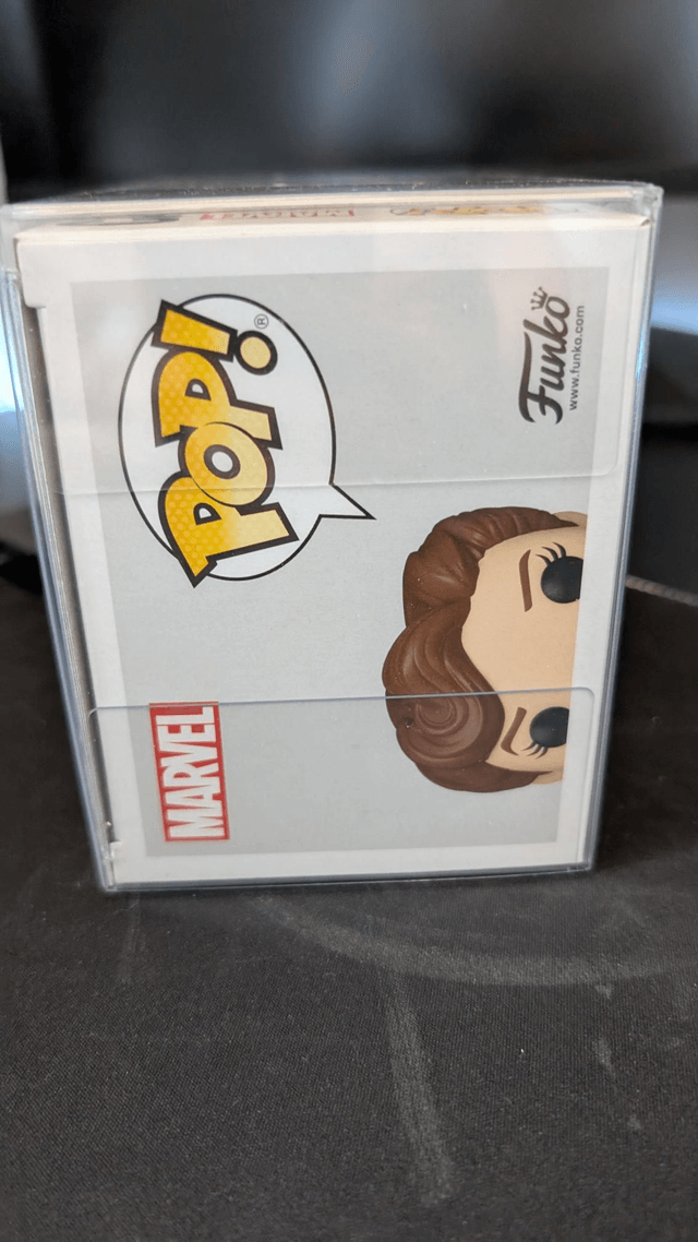 Funko Pop Marvel What If Captain Carter 870 Signed By Hayley Atwell 