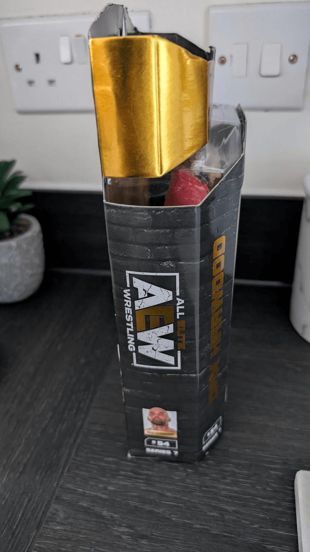 AEW Signed Unrivaled Series 7 Dax Harwood #54 Figure with SWAU Authentication 