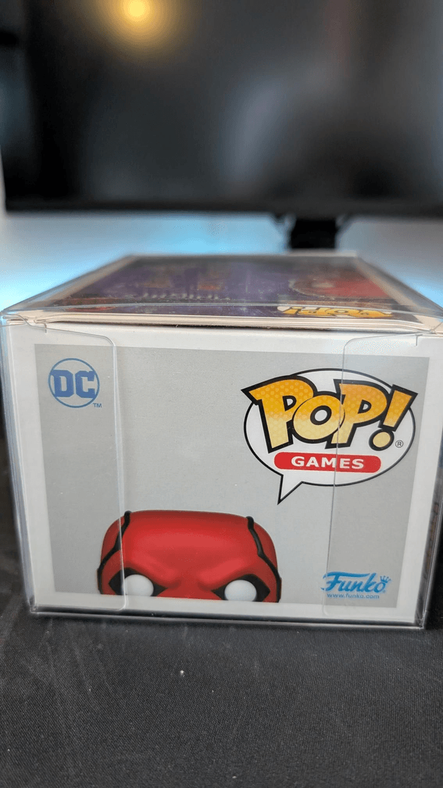 Funko Pop DC Batman Gotham Knights Red Hood 891 Signed By Curran Walters with ACOA