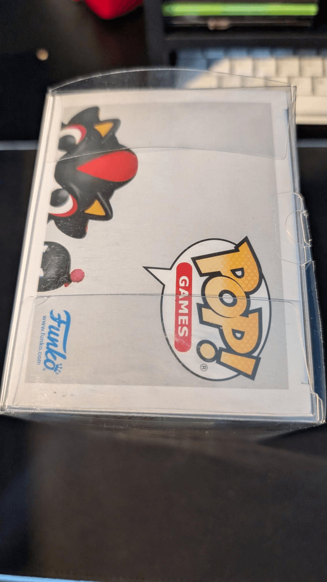Funko Pop Sonic The Hedgehog Shadow and Dark Chao 1035 Signed By David Humphrey with SWAU Authentication 