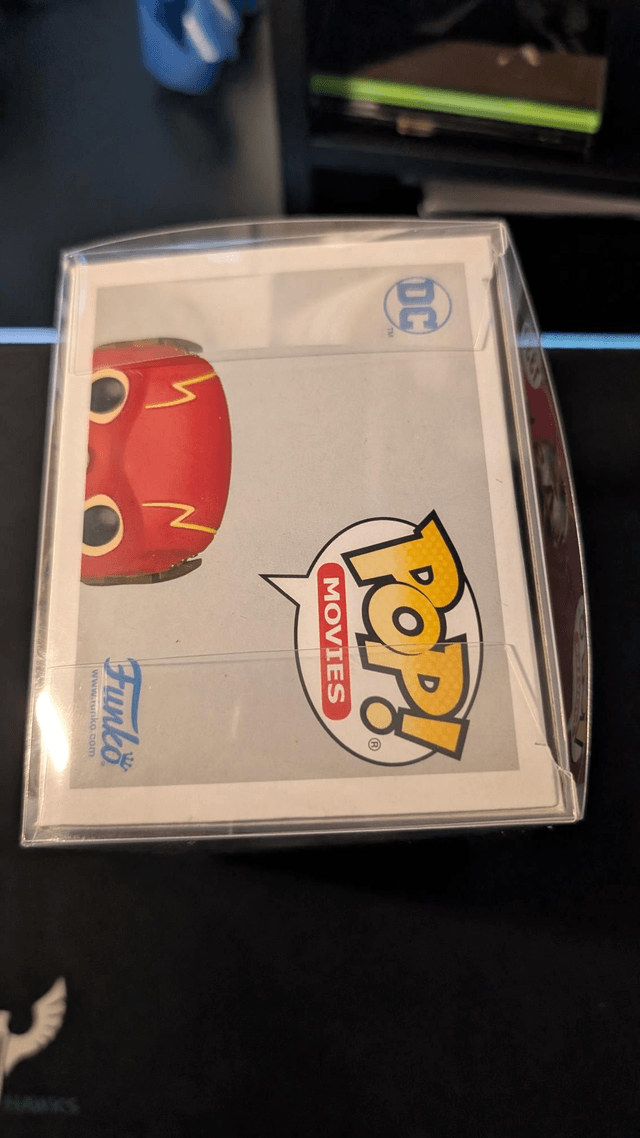 Funko Pop DC The Flash 1333 Signed By Ezra Miller with PSA/DNA COA 