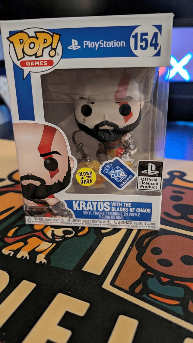 Funko Pop God Of War Kratos 154