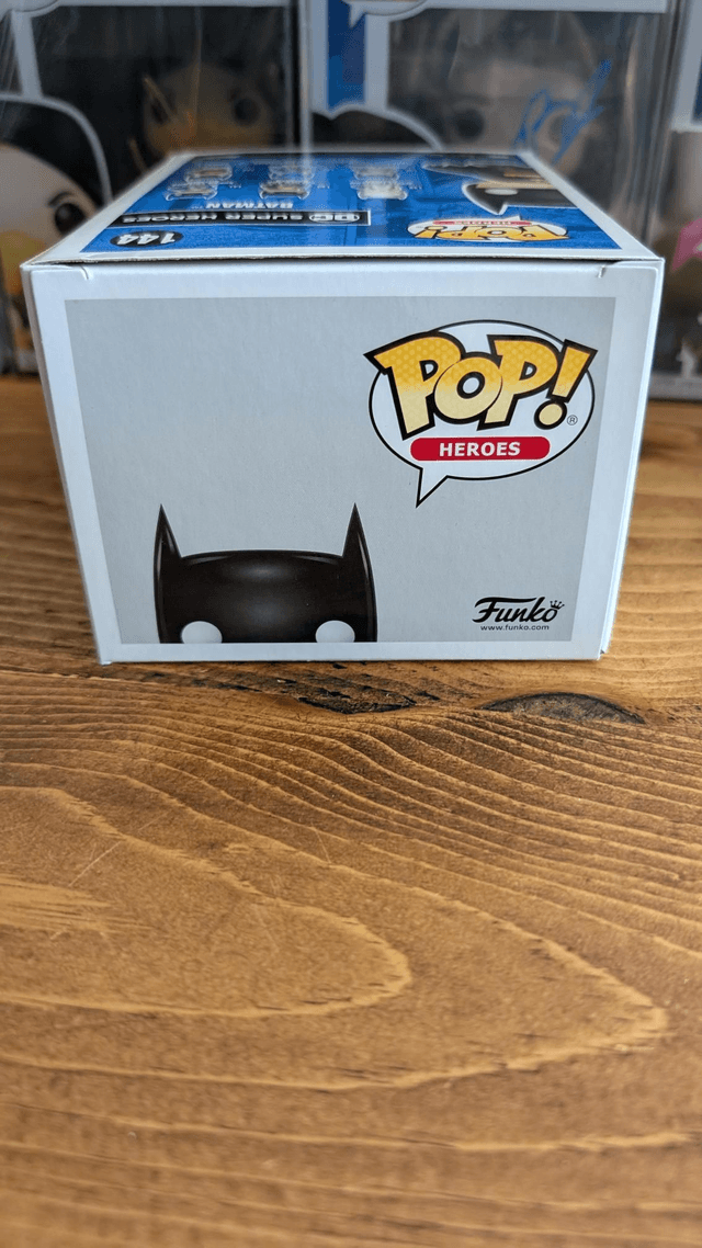 Funko Pop DC Batman 144 Signed by Hamish Linklater with Beckett Authentication