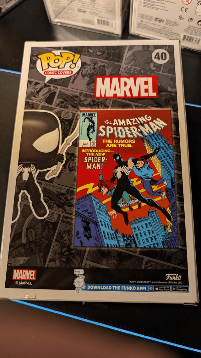 Funko Pop Comic Covers Marvel The Amazing Spider-Man 40 