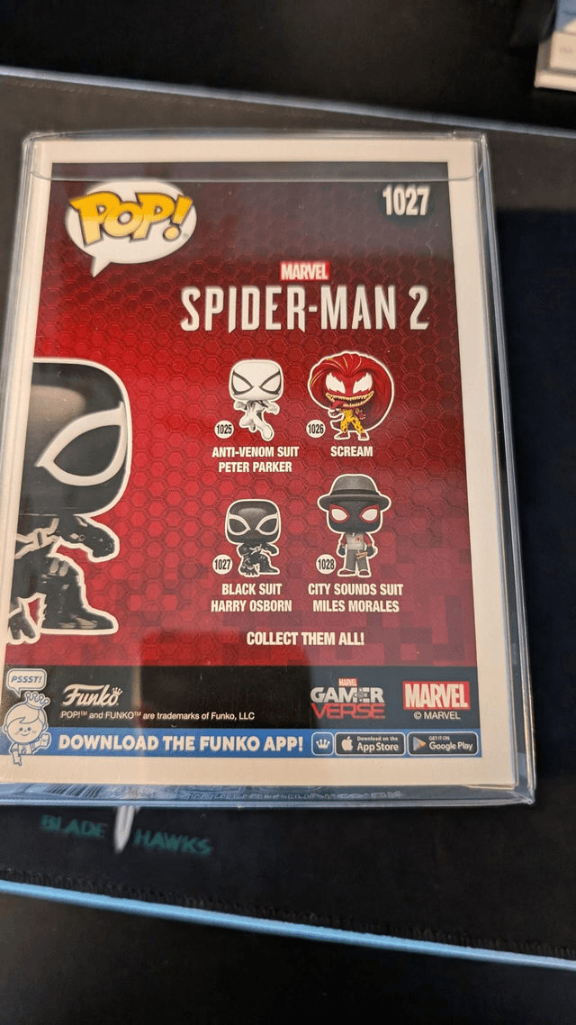 Funko Pop Spiderman Harry Osborn Signed By James Franco with JSA COA 