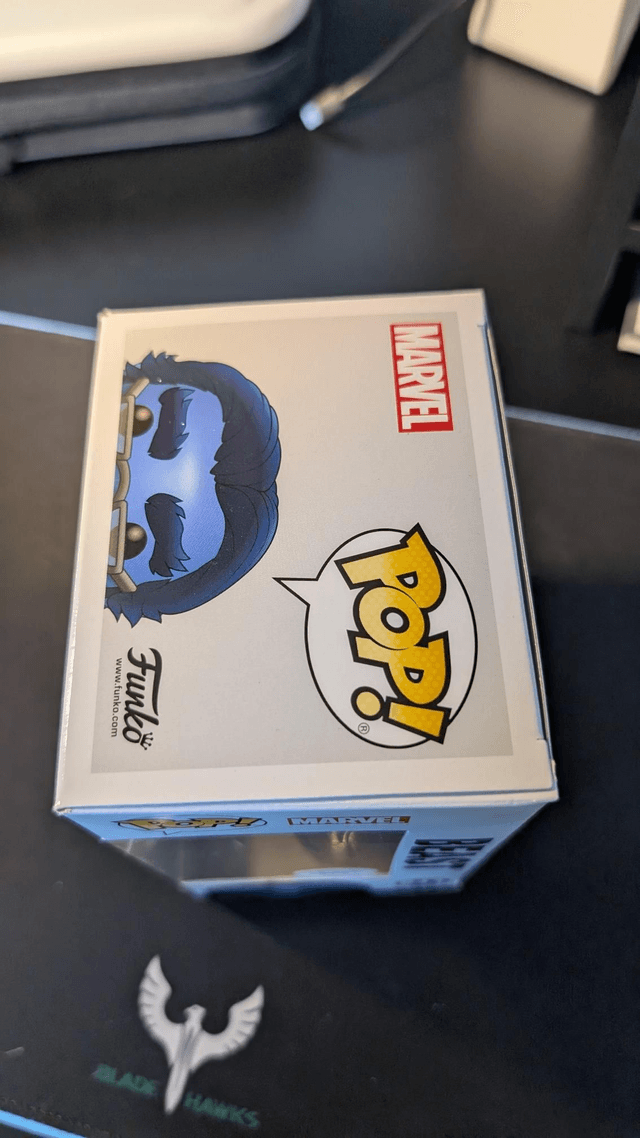 Funko Pop Marvel X-Men Beast 643 Signed by Kelsey Grammer with JSA COA 