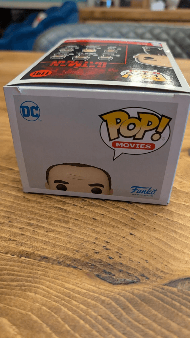 Funko Pop DC The Batman Penguin Oswald Cobblepot 1191 Signed By Colin Farrell with PSA Authentication 