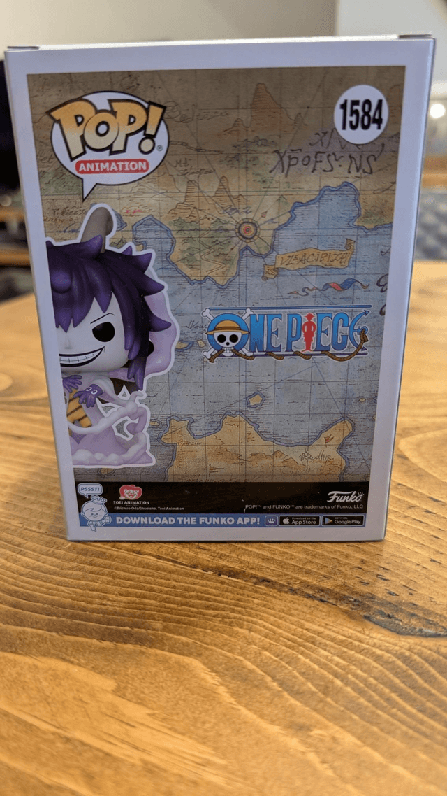 Funko Pop One Piece Caesar Clown 1584 Signed by Jerry Jewell with JSA COA
