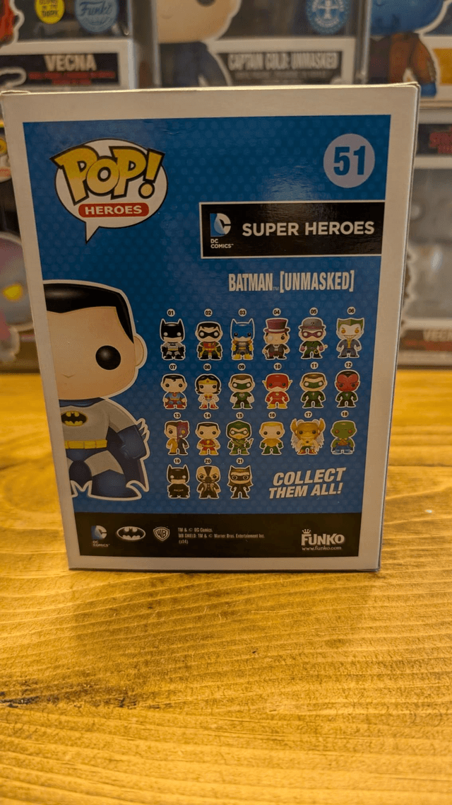 Funko Pop DC Batman Unmasked 51