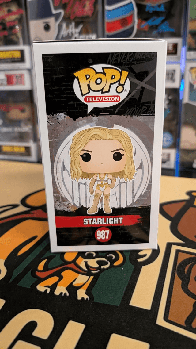 Funko Pop The Boys Starlight 987 Signed by Erin Moriarty with SWAU COA