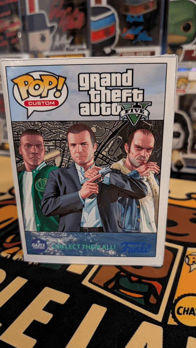 Custom Funko Pop GTA V Trevor Signed by Steven Ogg with SWAU COA