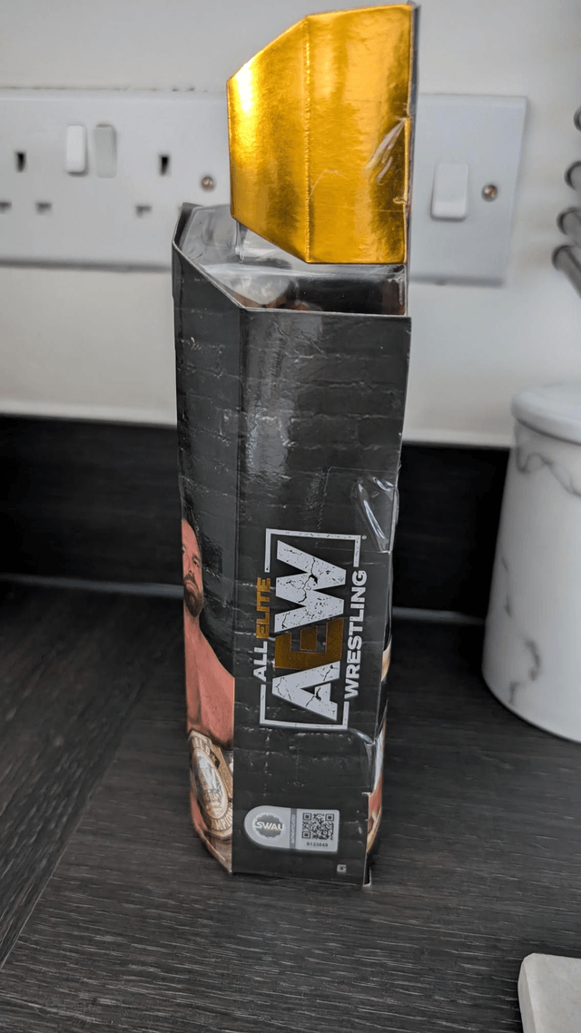 AEW Signed Unrivaled Series 7 Cash Wheeler #55 Figure with SWAU Authentication 