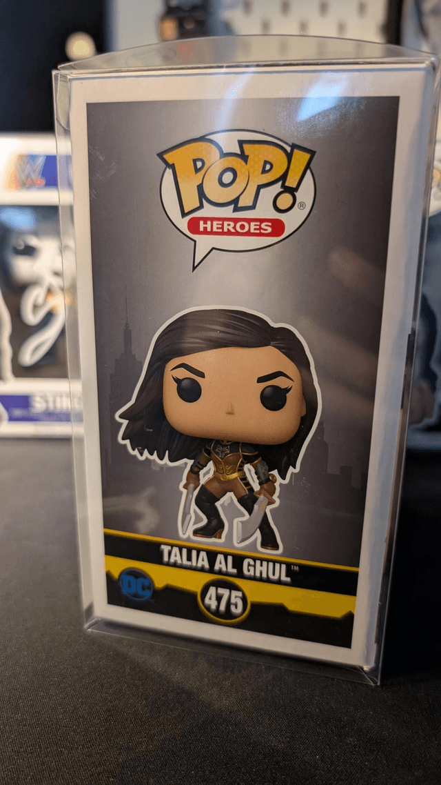 Funko Pop DC Batman Talia Al Ghul 475 Signed by Marion Cottilard with SWAU & ACOA Authentication Stickers