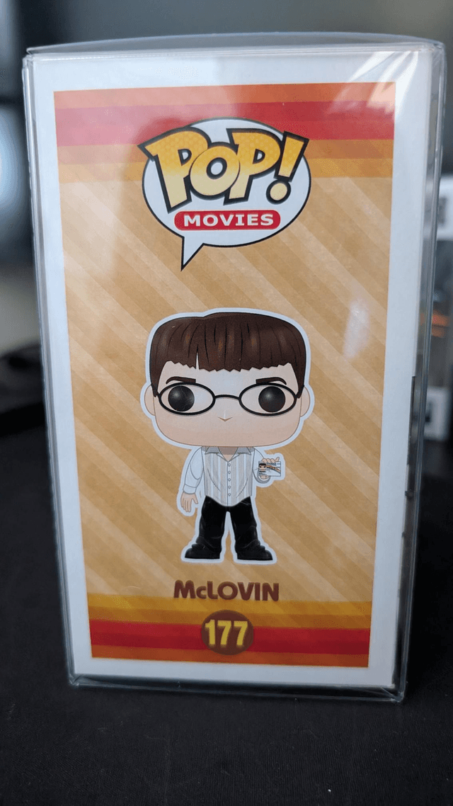 Funko Pop Superbad Mclovin Signed by Christopher Mintz-Plasse with Beckett Authentication 