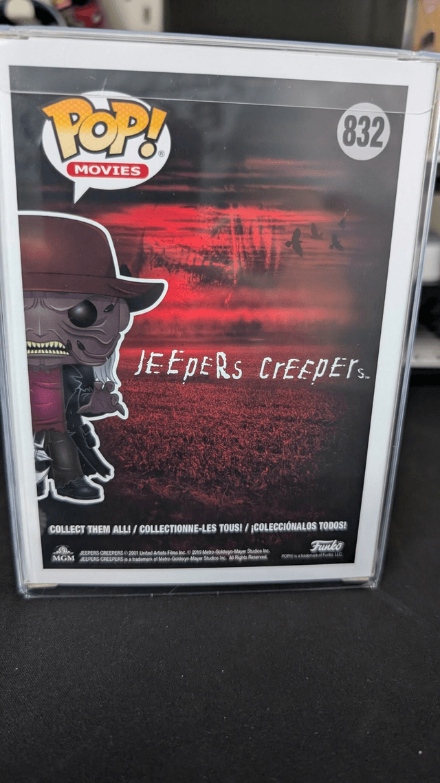 Funko Pop Jeepers Creeper 832 Signed By Jonathan Breck with JSA COA