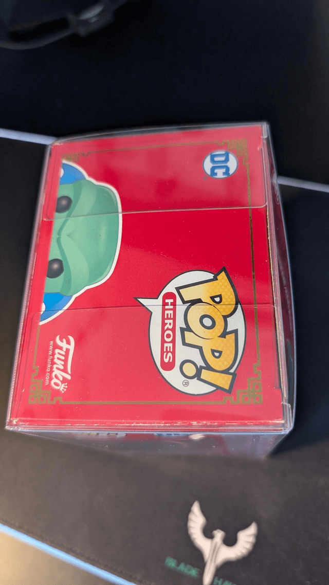 Funko Pop DC Martian Manhunter Signed By David Harewood with SWAU Authentication 