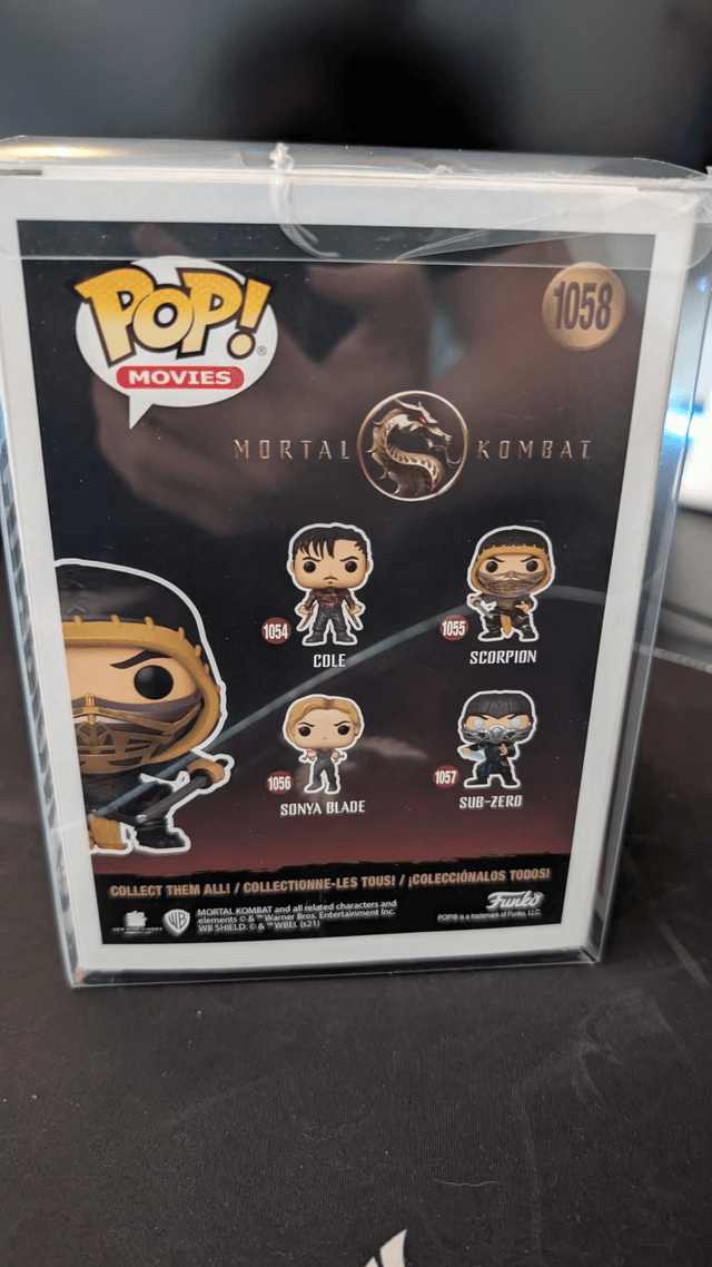 Funko Pop Mortal Kombat Scorpion 1058