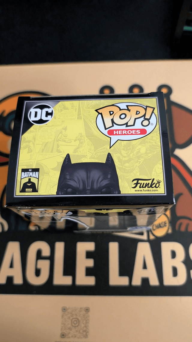 Funko Pop DC The Dark Knight Fear Gas Batman 532 Signed by Christian Bale with PSA COA