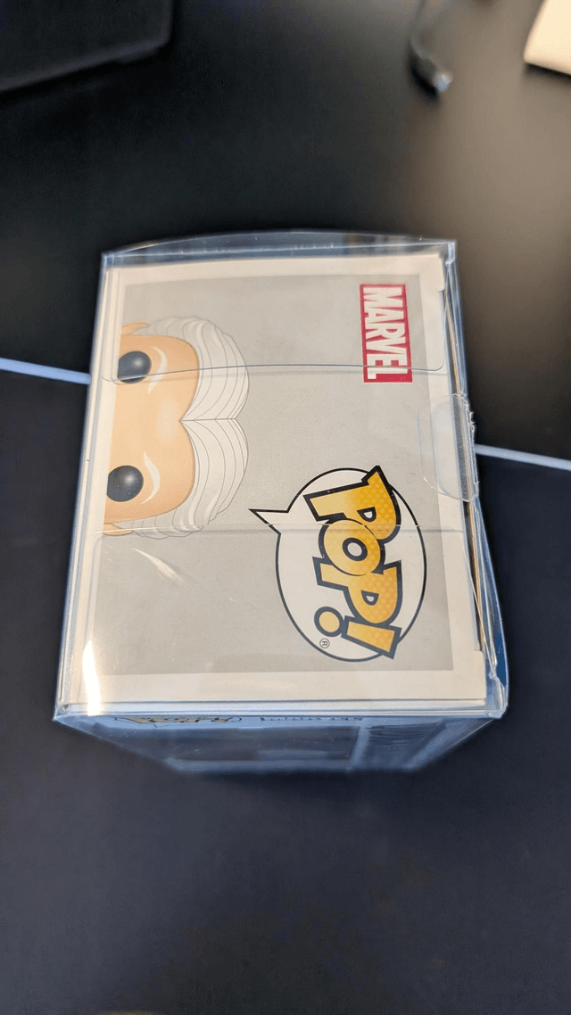 Funko Pop Marvel X-Men Quicksilver 179 Signed By Aaron Taylor-Johnson with ACOA 