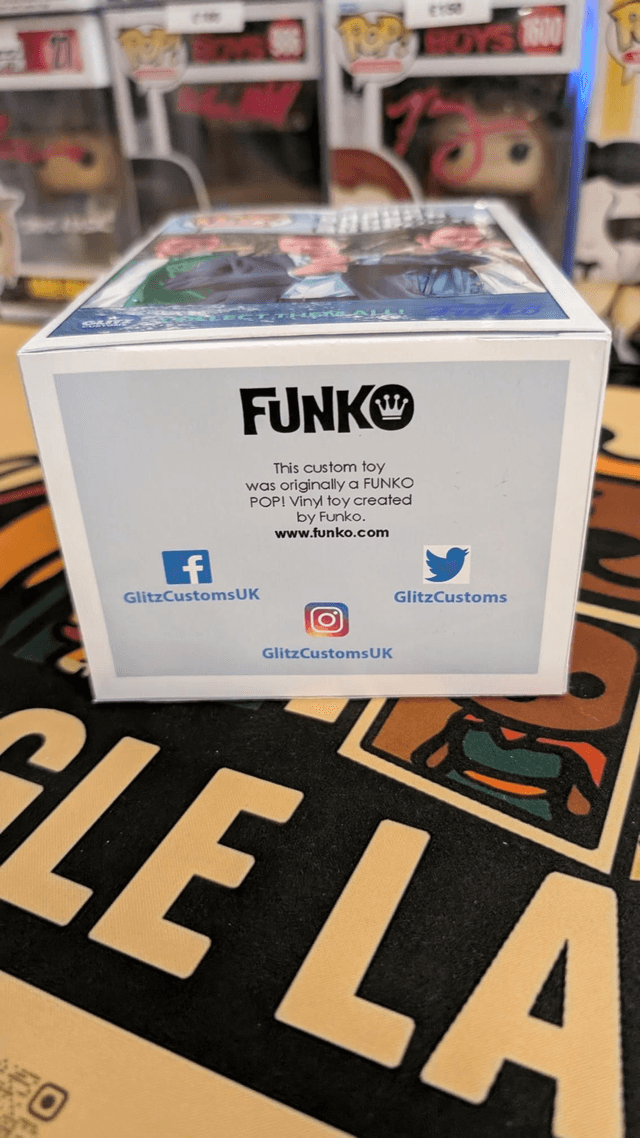 Custom Funko Pop GTA V Michael Signed by Ned Luke With SWAU COA