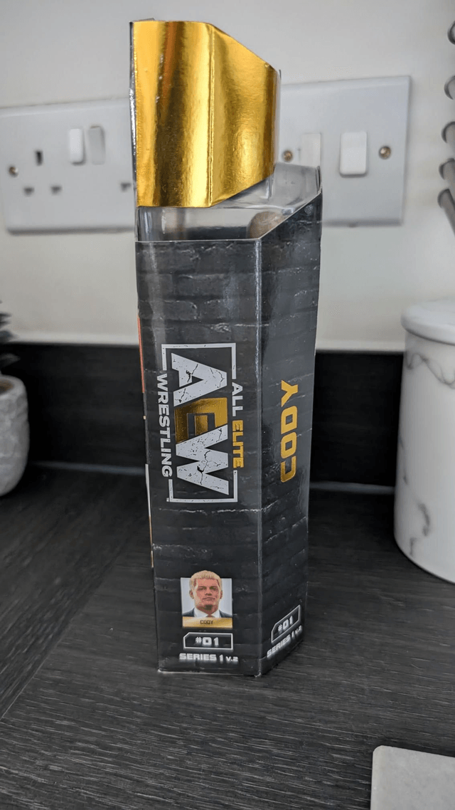 AEW Signed Unrivaled Series 1 Cody Rhodes #01 Figure with SWAU Authentication 