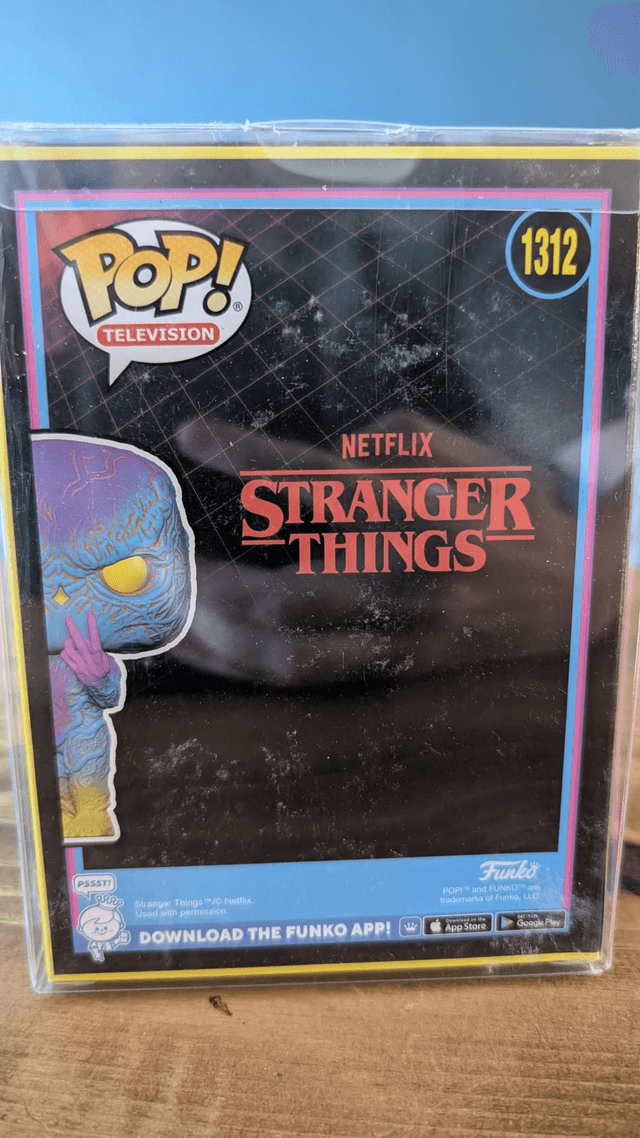 Funko Pop Stranger Things Vecna 1312 Signed By The Duffer Brothers Ross & Matt with SWAU Authentication 