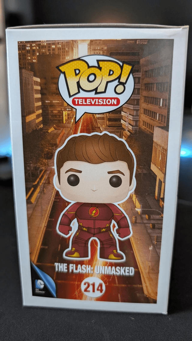 Funko Pop DC The Flash Unmasked 214 