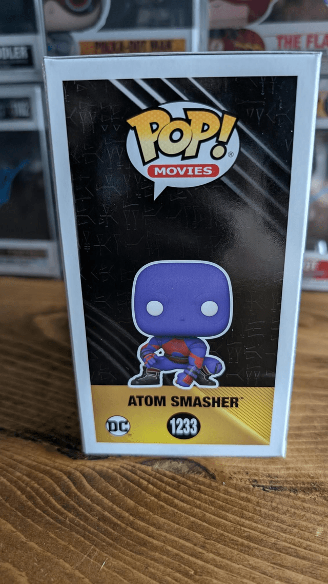 Funko Pop DC Black Adam Atom Smasher 1233 Signed by Noah Centineo with PSA COA