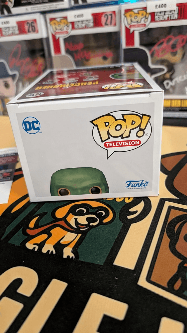 Funko Pop DC Peacemaker Judomaster 1235 Signed by Nhut Le with JSA COA 