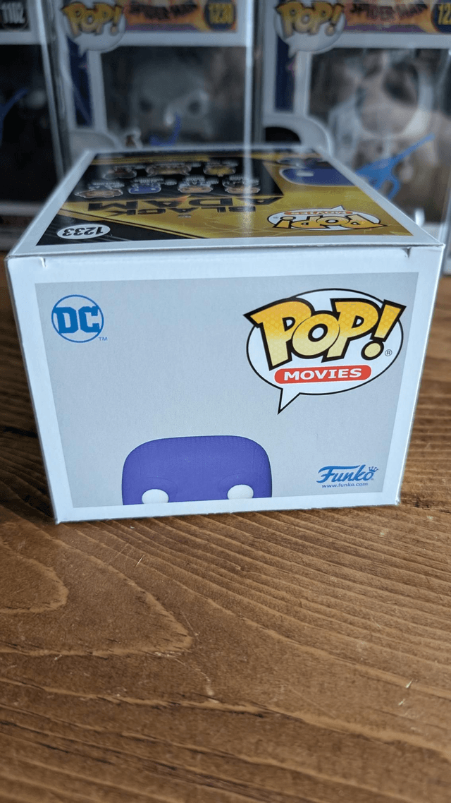 Funko Pop DC Black Adam Atom Smasher 1233 Signed by Noah Centineo with PSA COA