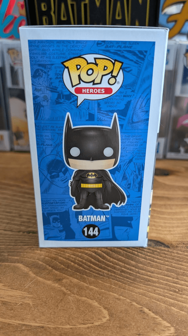 Funko Pop DC Batman 144 Signed by Hamish Linklater with Beckett Authentication