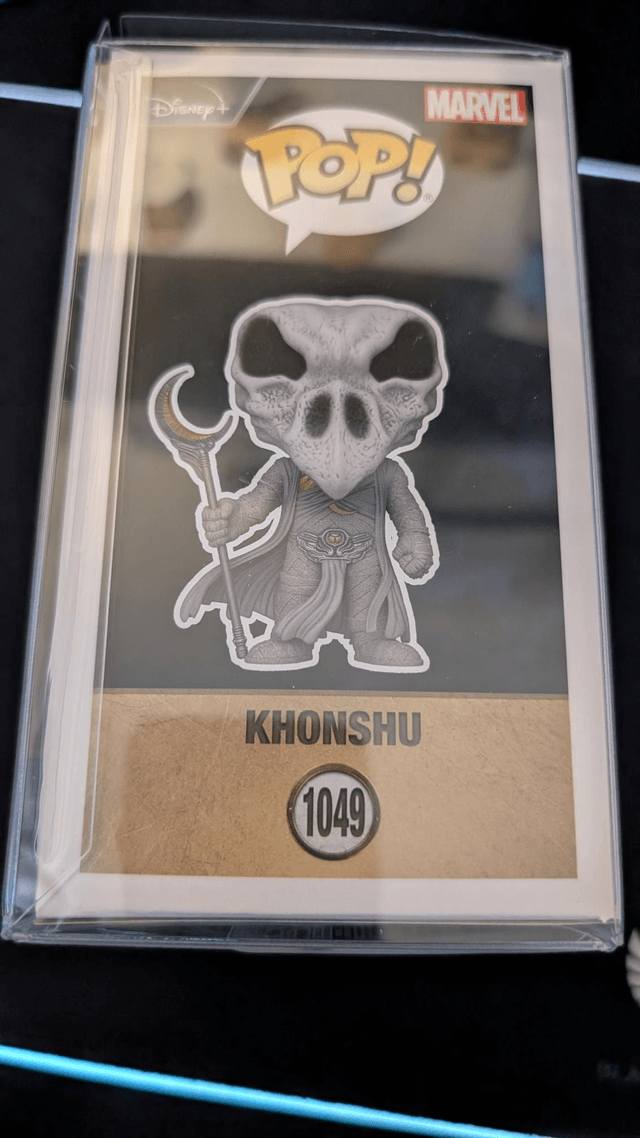 Funko Pop Marvel Moon Knight Khonshu 1049 Signed by F Murray Abraham with SWAU Authentication 
