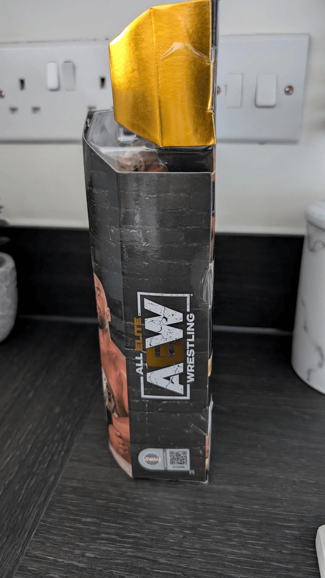 AEW Signed Unrivaled Series 7 Dax Harwood #54 Figure with SWAU Authentication 