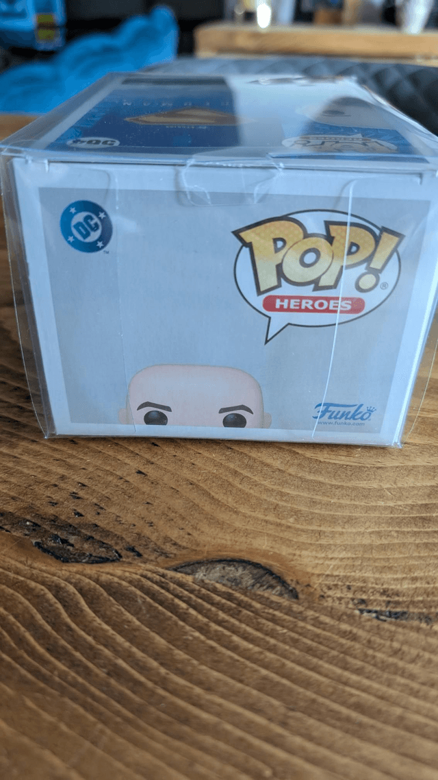 Funko Pop DC Superman Lex Luthor 563 Signed by Nicholas Hoult with Beckett Authentication