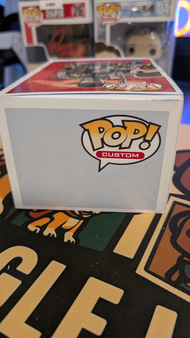 Custom Funko Pop Red Dead Redemption Dutch Van Der Linde signed by Benjamin Byron Davis with SWAU COA